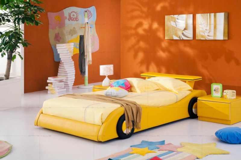 Bedroom Furniture Kids Furniture Children Bed Dolphin Bed Single Bed Gce003