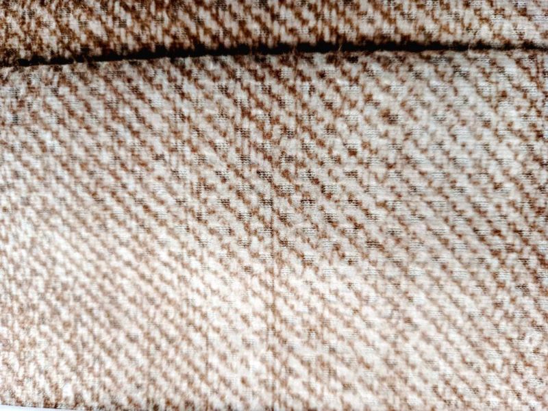 Good Quality 100% Polyester Bonded Linen Looks Sofa Fabric