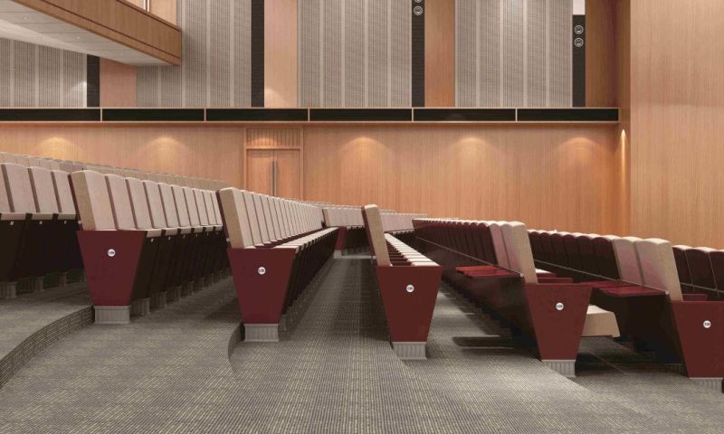 Factory Price Customized Standard Size Used Auditorium Wooden Church School Hospital Lecture Chair Hall Meeting Movie Cinema Theater Seat Auditorium Chairs