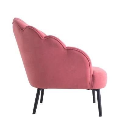 Newest Popular Customized Velvet Upholstered Dining Chair