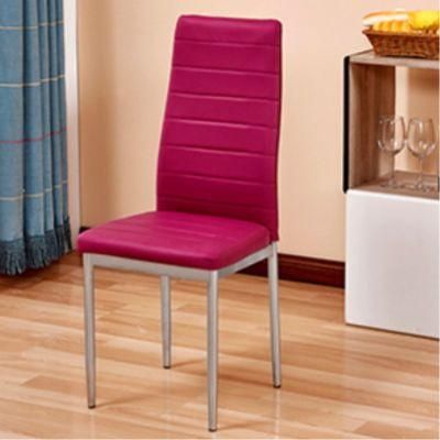 Party Chair Cheap Dining Chairs Set of 4 Nordic Home Furniture Classic Dining Room Chair with Metal Legs