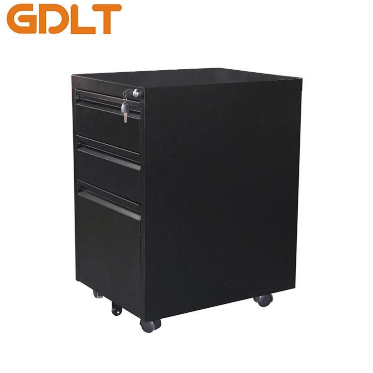 Black Office Furniture Low Price Mobile Filing Cabinet