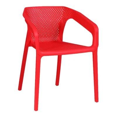 Bar Restaurant Cafe Chair Arm Kitchen Using Furniture with Single Modern Designer Plastic Dining Chair