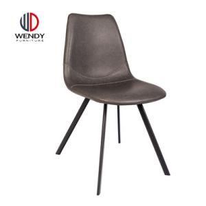 Cheap Fabric Dining Chairs with Metal Legs