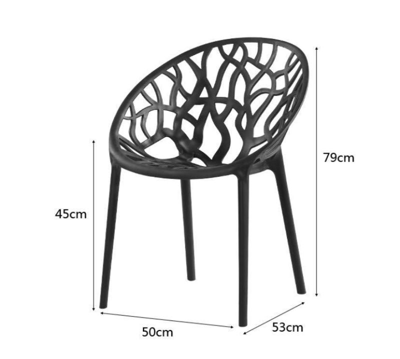 Free Sample Cheap Stackable Outdoor Colorful Plastic Dining Chair
