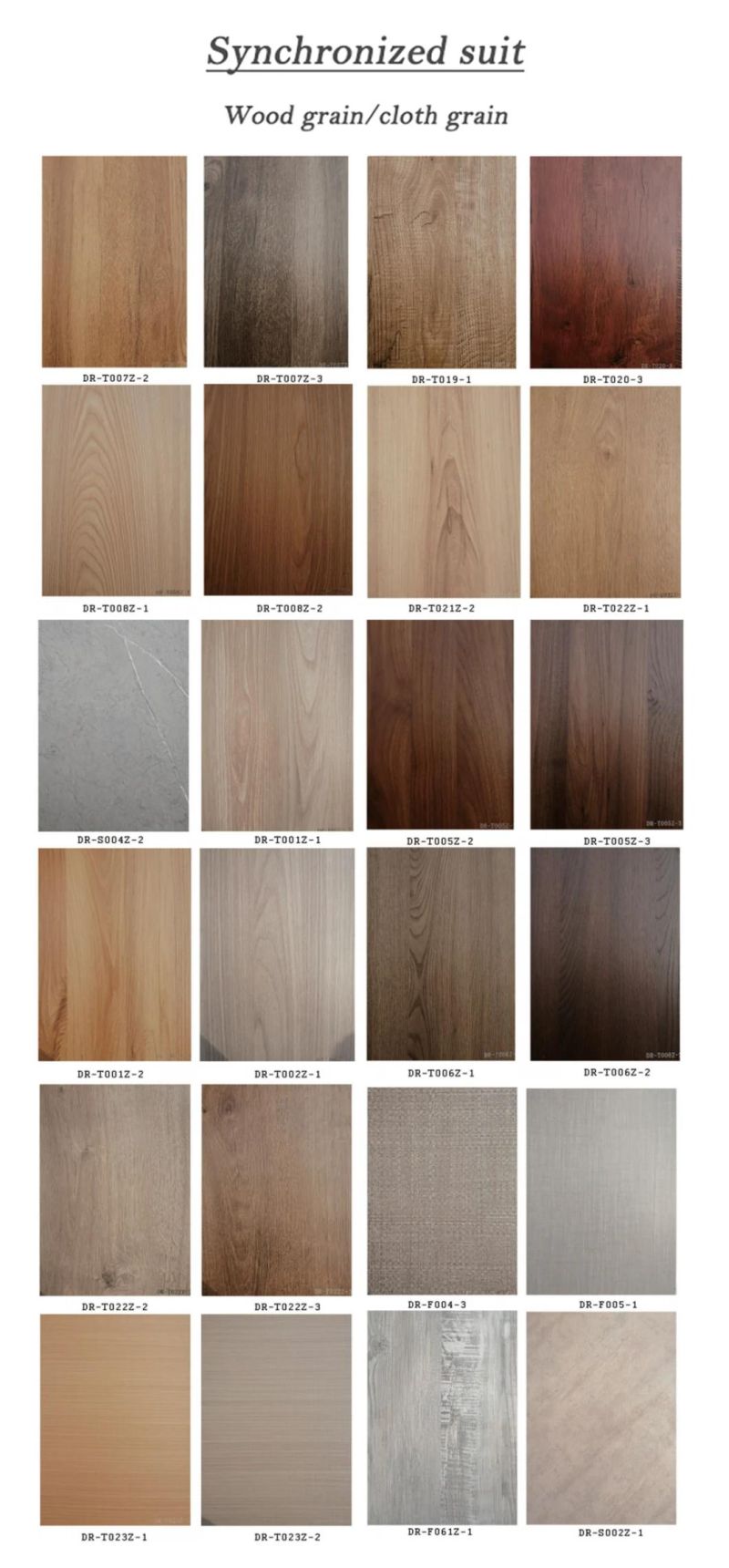 9mm 12mm Double Sided Melamine Coated MDF Melamine MDF Door Skin