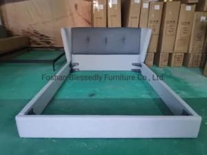 Bedroom Furniture Upholstered Bed Modern Bed Fabric King Bed