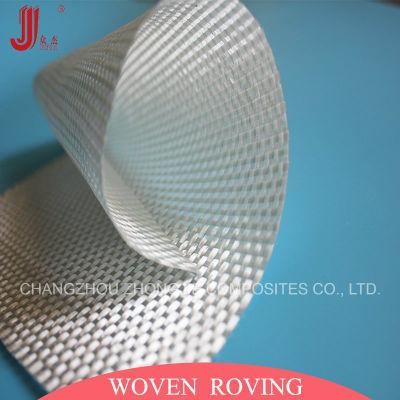Glass Fiber Woven Roving Cloth Wr400 with High Temperature Fire Resistance