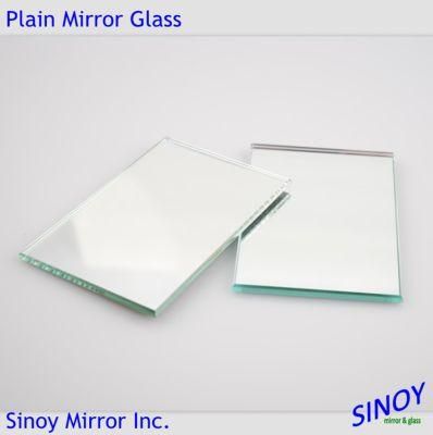Qingdao Clear Silver Mirror Glass with Beveling