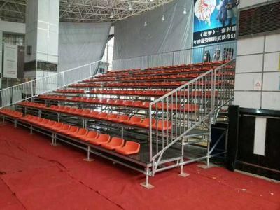 Indoor Bleachers Retractable Bleachers Tribune Telescopic Grandstand