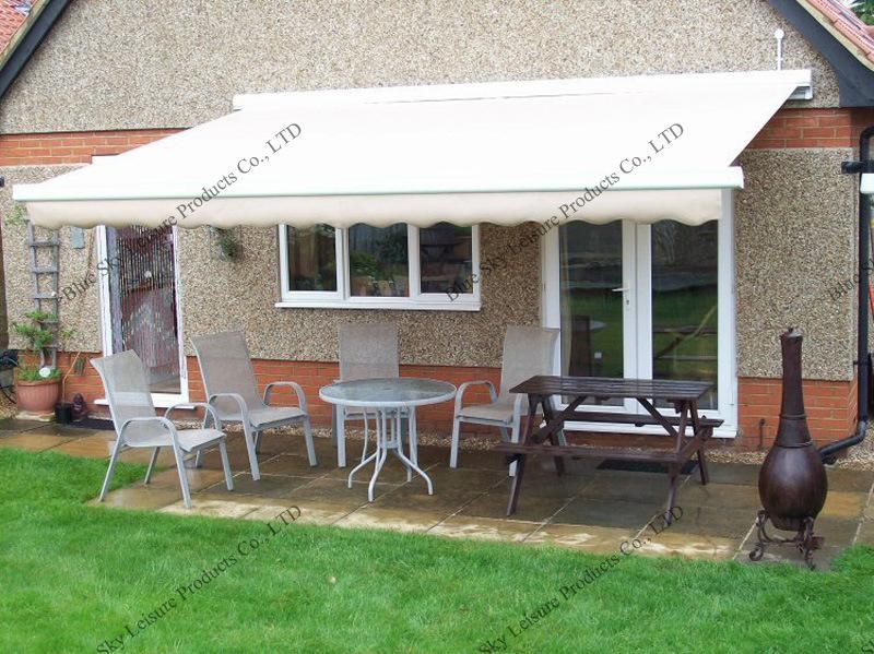 Cheap Retractable and Polyester Fabric Window Awning (B3200)