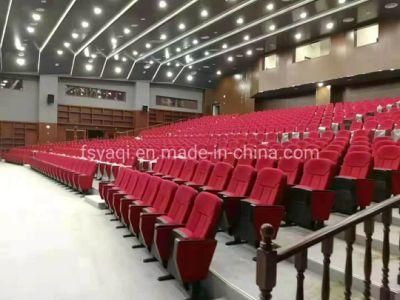 Auditorium Chair Writing Tablet Auditorium Furniture Conference Church Chair (YA-L04)
