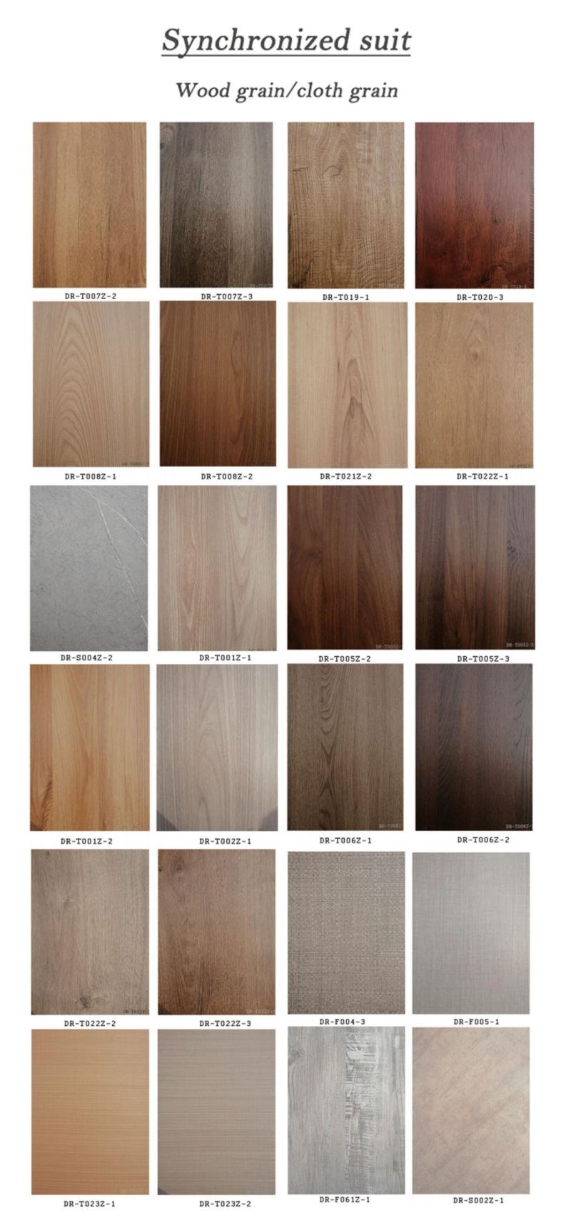 E1 Melamine MDF Fibreboards Melamine for MDF