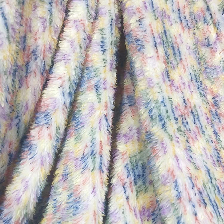 100% Polyester Super Soft Colorful Sherpa Sofa Bedding Blanket