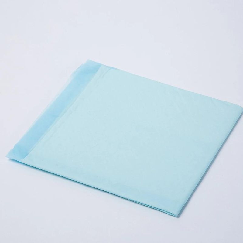 China Manufacturer Hospital Nursing Waterproof Underpad Include Sap & Fluff Pulp Waterproof Bed Pads for Elderly