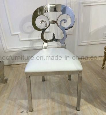 Cheap Stainless Steel Dining Room Furniture Hotel Dining Wedding Chair