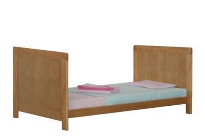 Modern Wooden Design Baby Bed Attached to Parents Bed