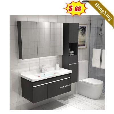 Modern with Tempered Glass and Vanity Cheap China Factory Bathroom Cabinet