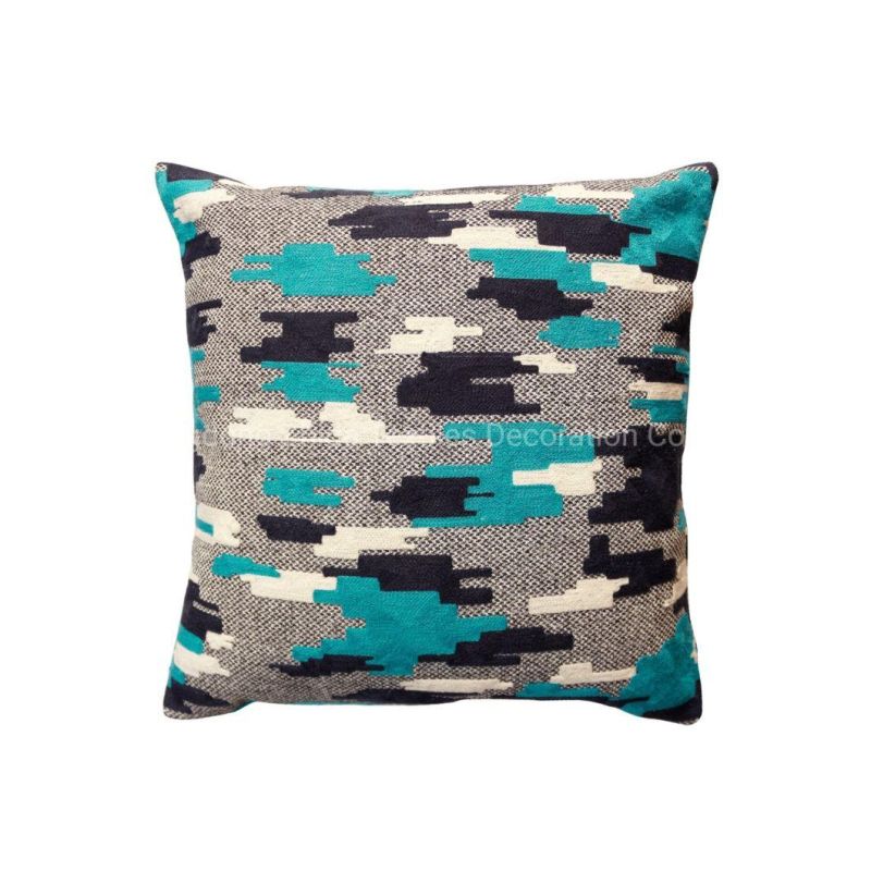 Hotel Bedding Camouflage Cloud Pattern Upholstery Decorative Sofa Fabric Cushion
