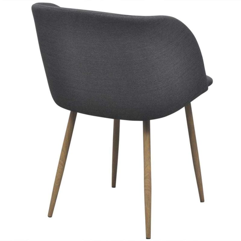 Free Sample Completely Density New Upholstery Rufted Fabric Dining Chair