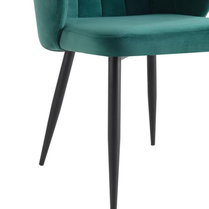 Upholstered Chair Dining Chairs MID Century Chair Velvet Modern Single Seat Dining Room Furniture