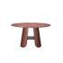 Customized Chinese Style Apartment Hotel Restaurant Villa Home Dining Room Furniture Round Walnut Solid Wood Dining Table and Chairs Set