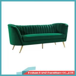Light Luxury Modern Simple Arc Flannelette Suit Furniture Sofa