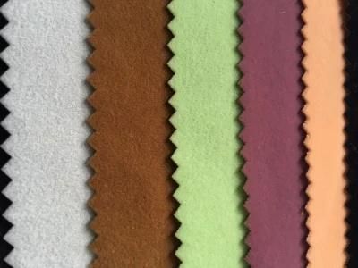 Plain Flock Fabric with Stock Used for Jewellery Box /Sofa Cover/Curtain (JP)