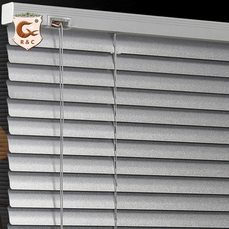 R&C Wholesale High Quality Home Sheer Clear Horizontal Blinds Aluminum Venetian Blinds