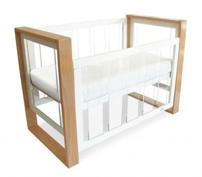 Modern Design Wooden Home Bedroom Baby Crib Bed for Sale