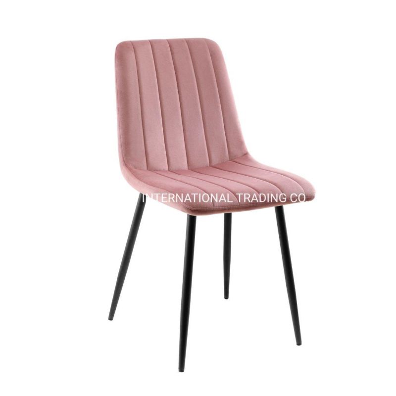 China Wholesale Fine Modern Restaurant Cheap Dining Chairs Fabric Blue Velvet Shell Dining Room Furniture Dine Chairs
