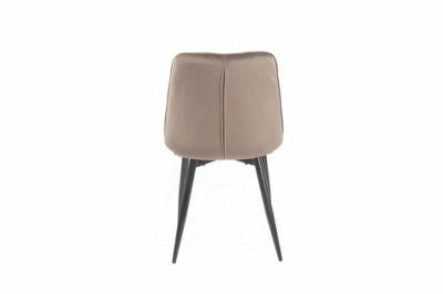 Modern Dining Chairs Velvet Fabric for Kitchen