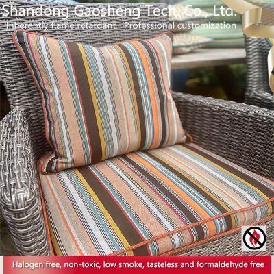 Flame Retardant Fireproof Upholstery Fashion Fabric for Living Room Sofa