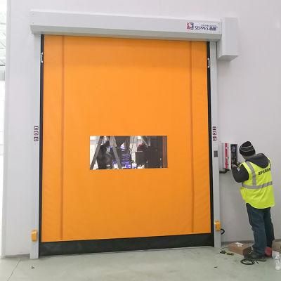 Radar Sensor Door Self-Recovery PVC Door High Speed Zipper Door