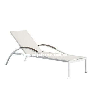 Aluminium Textilene Outdoor Sun Lounger Furniture
