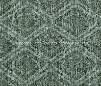 Home Textiles Fashion Grid Jacquard Upholstery Sofa Fabric Tela