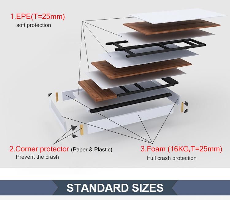 Simple Wood Steel L-Shape Corner PC Desk Computer Gaming Desk