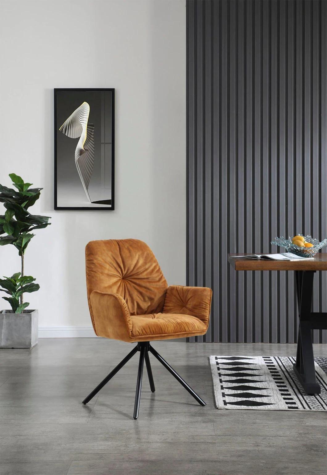 Modern Design of New Design Hot Sale Velvet Dining Chair for Dining Room Chairs