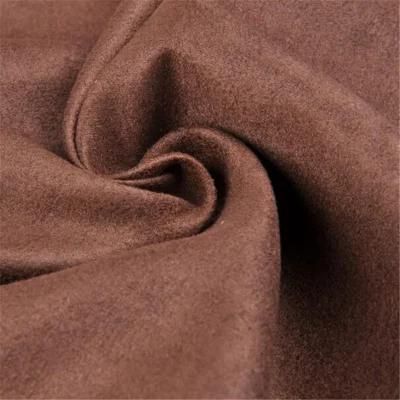 for Sofa Woven Polyester Sea-Island Filament Brush Warp Suede Fabric