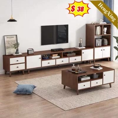 Elegant Modern Wooden Home Living Room Bedroom Furniture Storage Wall TV Cabinet TV Stand Coffee Table (UL-22NR60512)