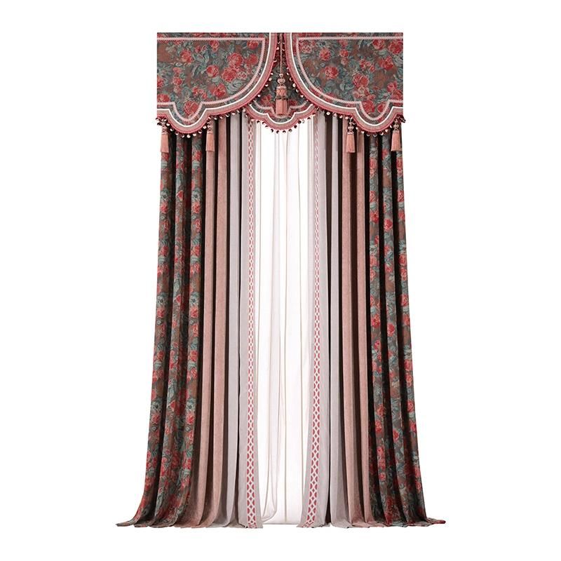 Latest Home Textile High Quality Luxury Velvet Blackout Curtain 100% Polyester Velvet Fabric Curtain Bedroom for Hotel Villa Apartment Living Room