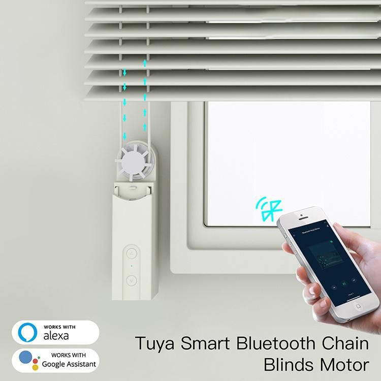 Tuya Smart Home Zigbee WiFi Remote Control Shade Shutter Zebra Chain Roller Motor Solar Panel Alexa Smart Curtain Blinds Window