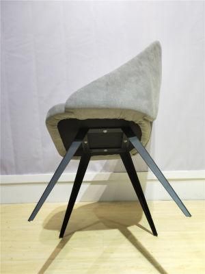 Modern Metal Leg Dining Restaurant Furniture Fabric Chairs