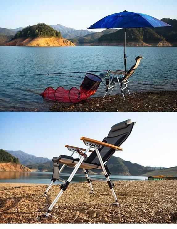 Outdoor Ultralight Portable Folding Fishing Chairs with Carry Bag Camping Foldable Beach Chairs
