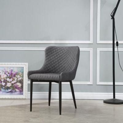 Luxury Modern Velvet Comfortable Dining Chair Upholstered Armchair Used Living Dining Room Home Furniture
