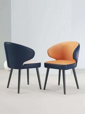 Velvet Upholstery Fabric Dining Chairs for Home Restaurant