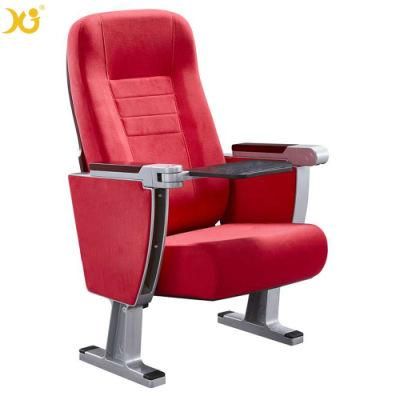 High Quality Folding Public Auditorium Seats Conference Hall Chair with Tablet