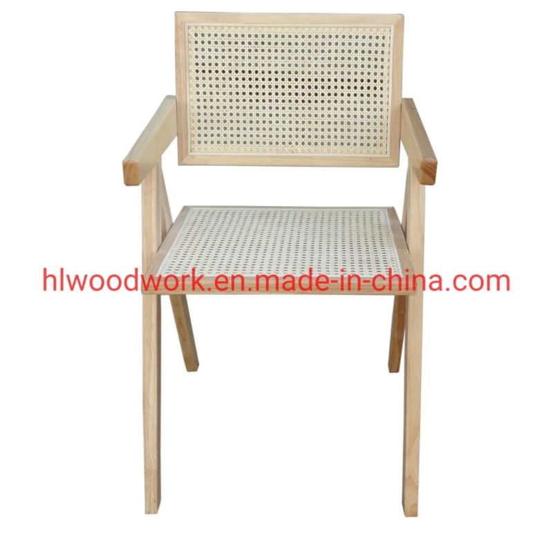 Hotel Chair K Style Rattan Chair Ash Wood Natural Chair Dining Chair