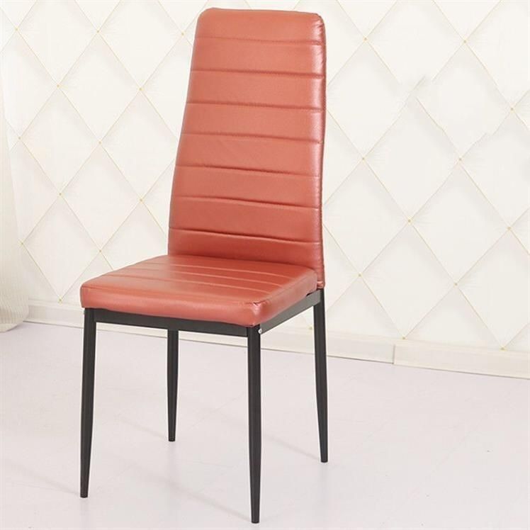 Event Party Restaurant Furniture Fabric Metal Armrest Dining Chair