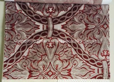 Household Textiles Classic 100% Polyester Cut Velvet Terciopelo Sofa Covering Fabric